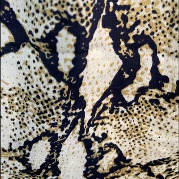 3/$25 PATRIZIA LUCA Animal Print Wide Leg Pants.Size XS - Picture 5 of 10